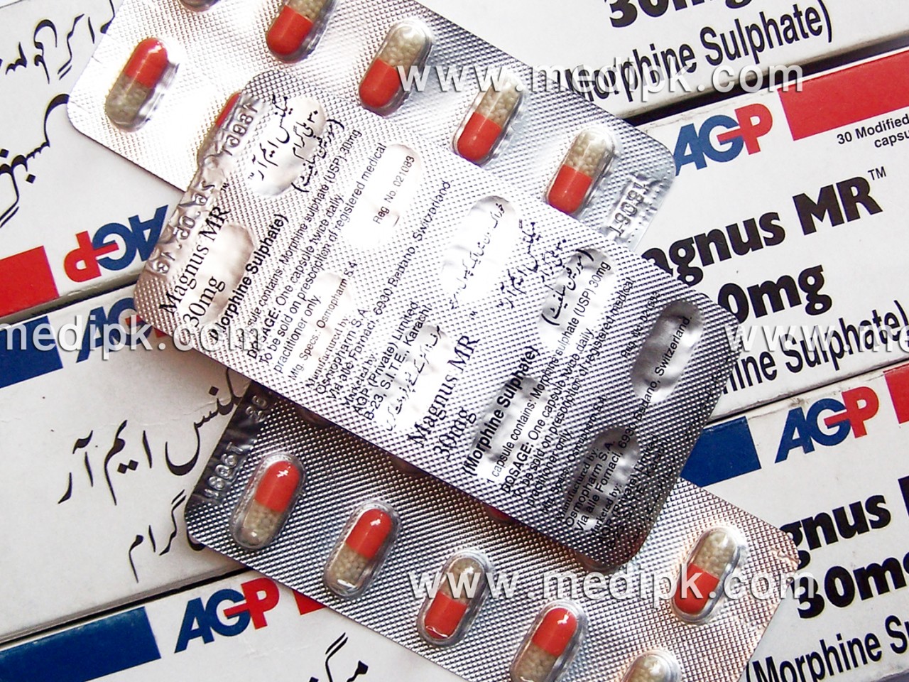 Magnus MR (Morphine Sulphate) 30mg 10 Tablets / Strip
