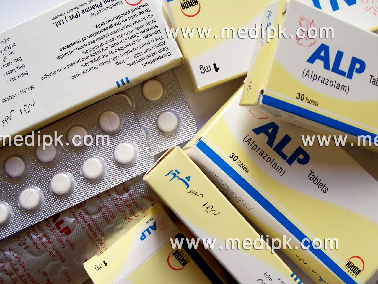 ALP (Alprazolam) 1mg By Hilton Pharma Tablet