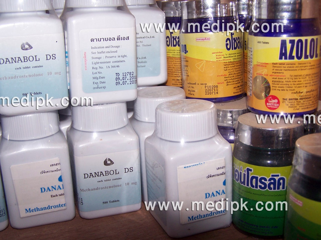 Azolol 5mg Winstrol from British Dispensary Thailand 5mg x 400 Tablets / Bottle