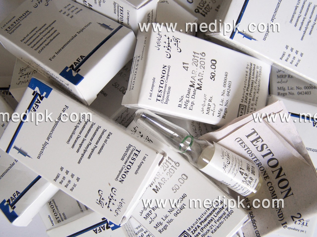 Testonon 250 mg by zafa 1 ml / Amp