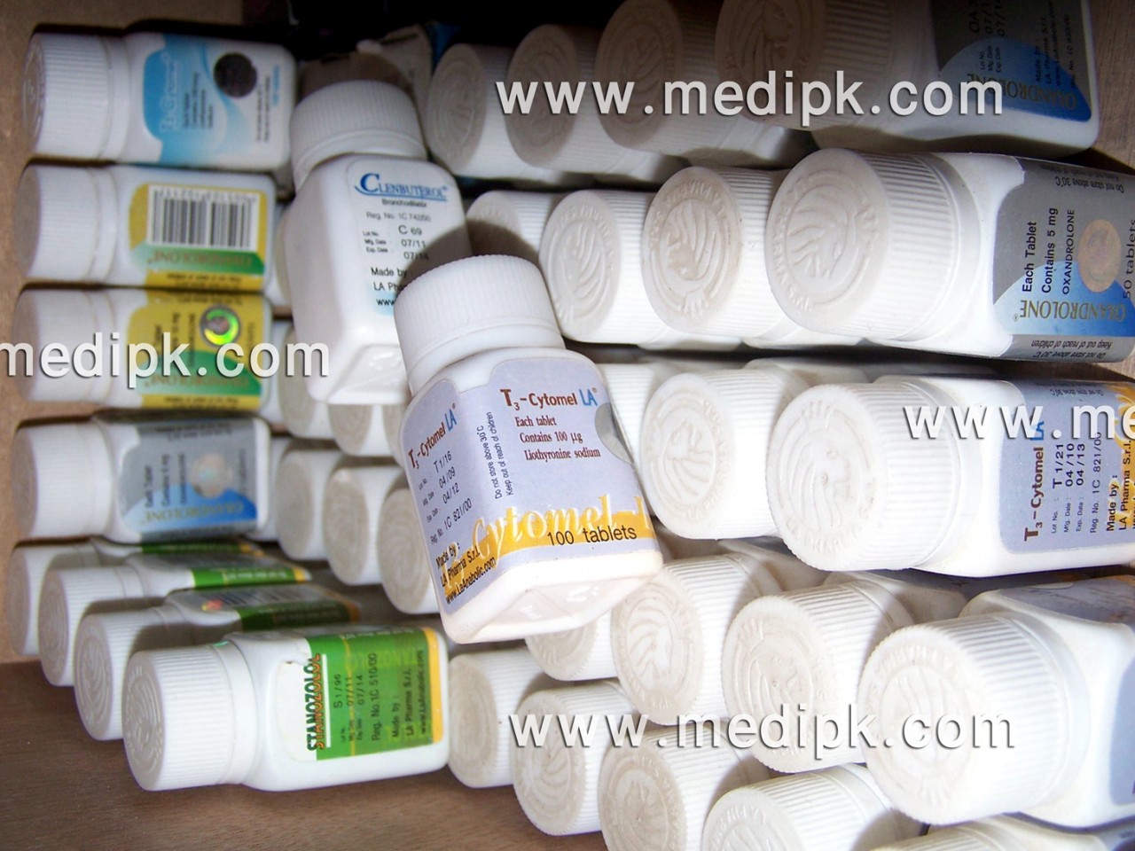 T3-Cytomel 100mcg 100 Tablets by LA Pharma / Bottle