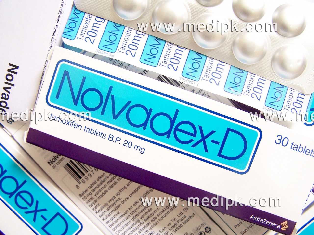 Nolvadex (Tamoxifen) 20mg by Astra Zeneca / Strip