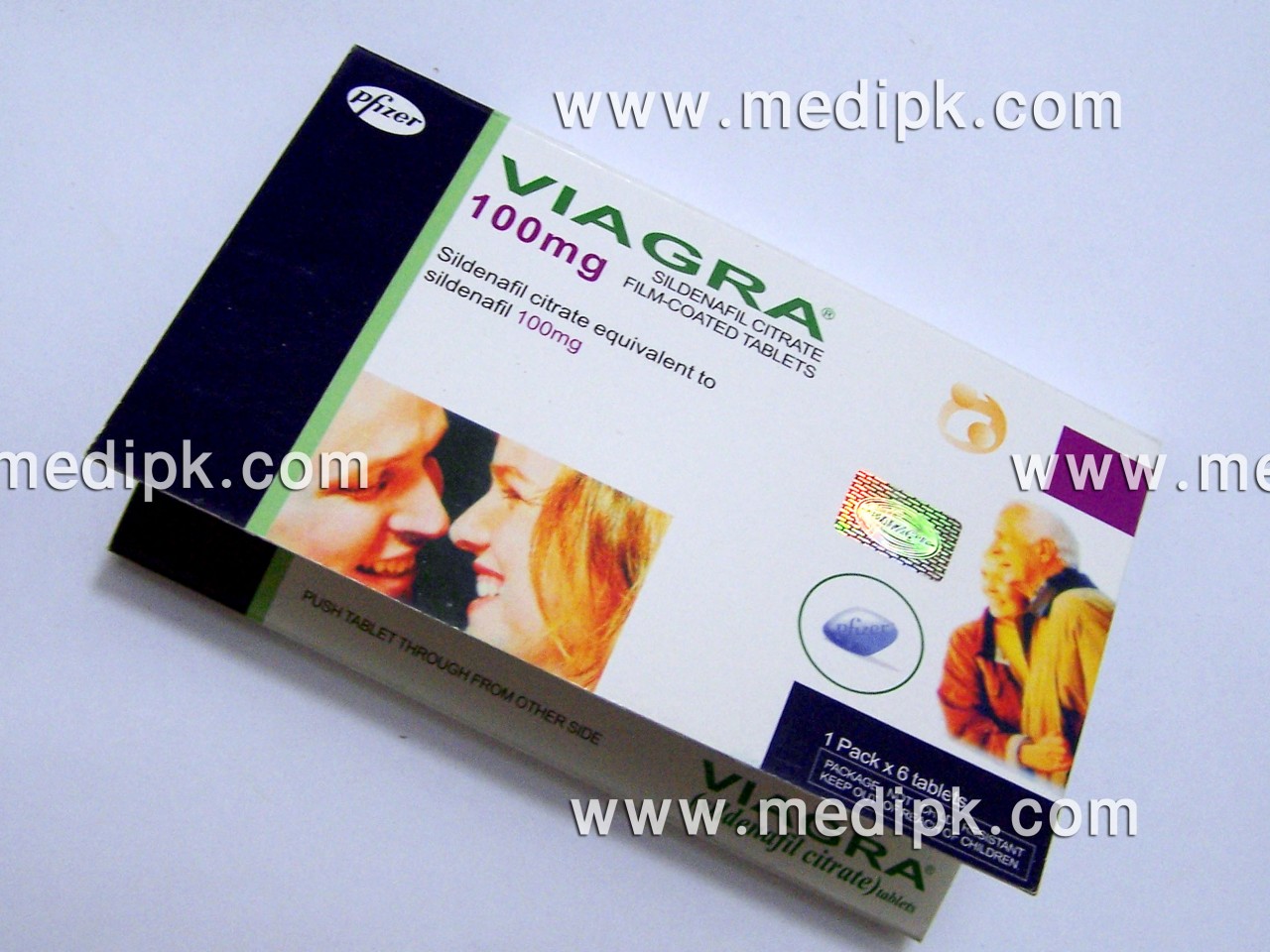 Viagra 100mg 16 Tablets by pfizer / 4 Strips