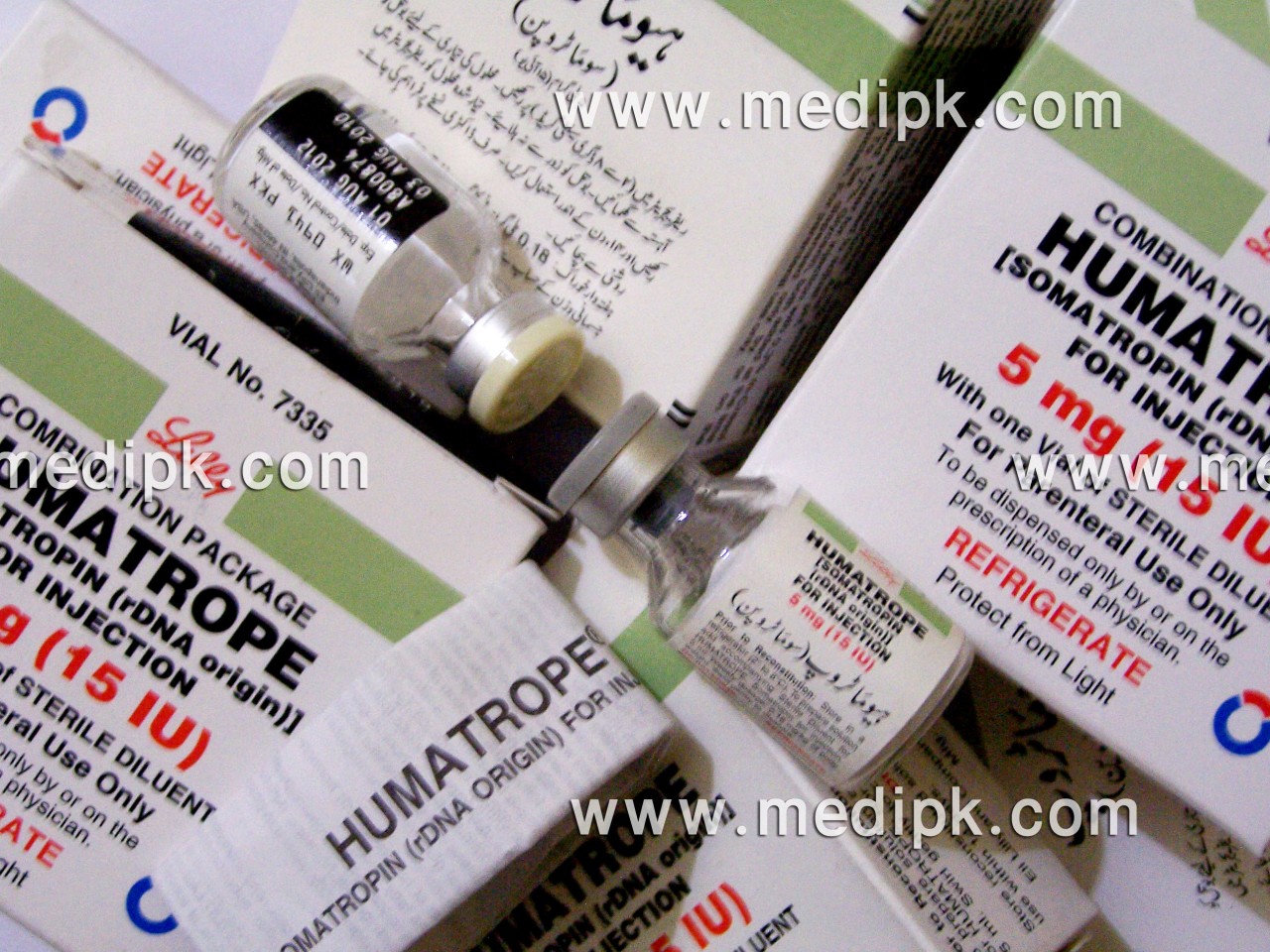 Humatrope 15 i.u. by Eli-Lilly / Vial